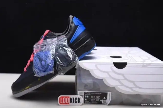 Cheap Blue DJ4375-004 Retro Off-White Jordan Low Black SP 2 0611